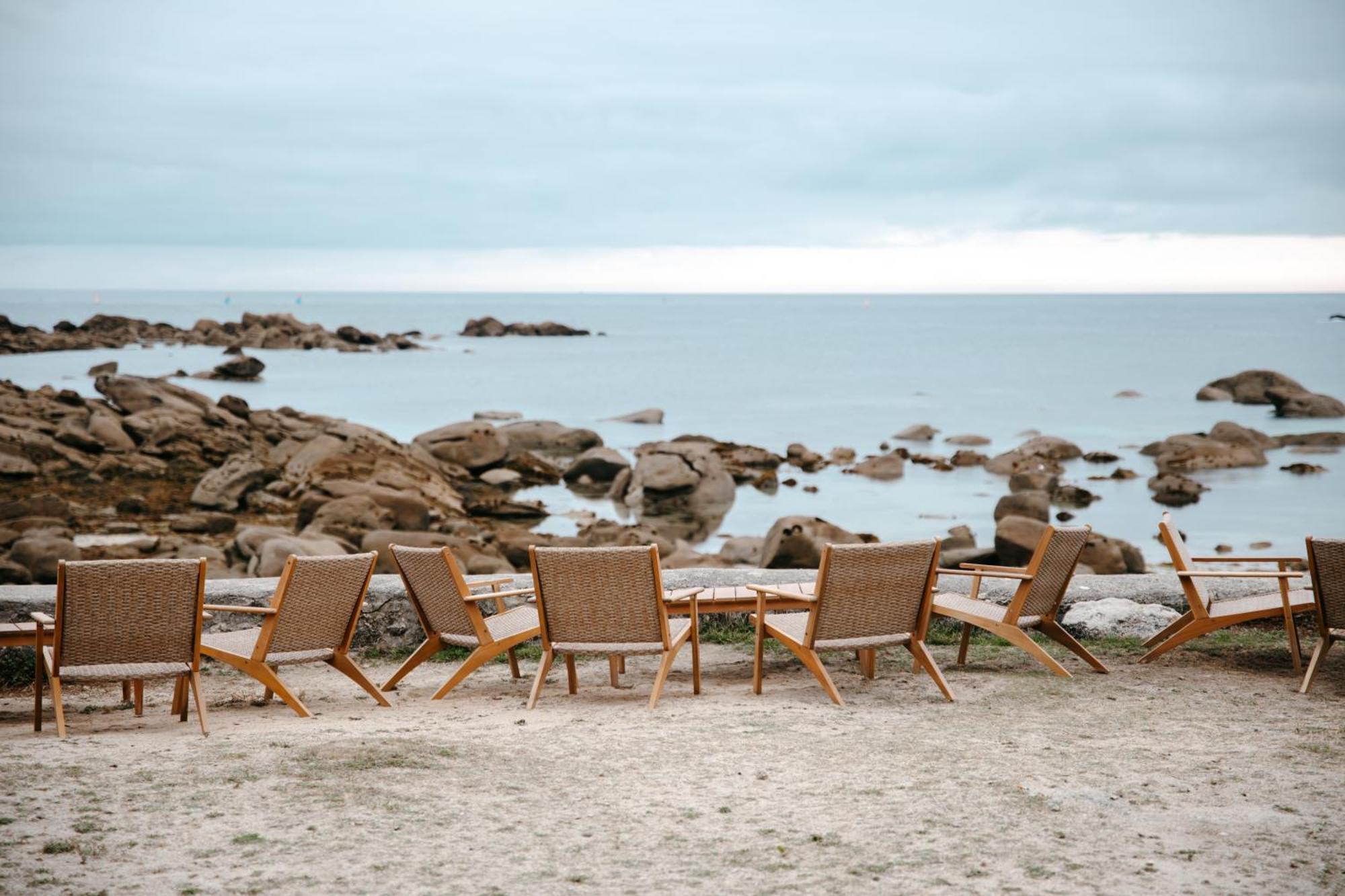 Hotel De La Mer & Spa Бриньоган-Плаж Екстериор снимка