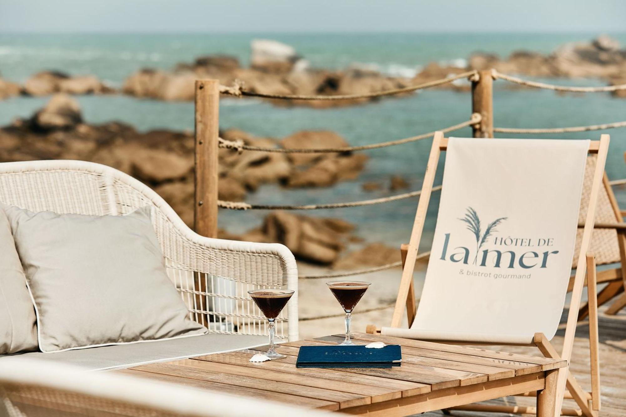 Hotel De La Mer & Spa Бриньоган-Плаж Екстериор снимка